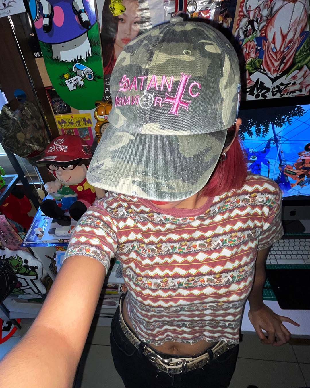 I ❤︎ Satanic Behavior Cap