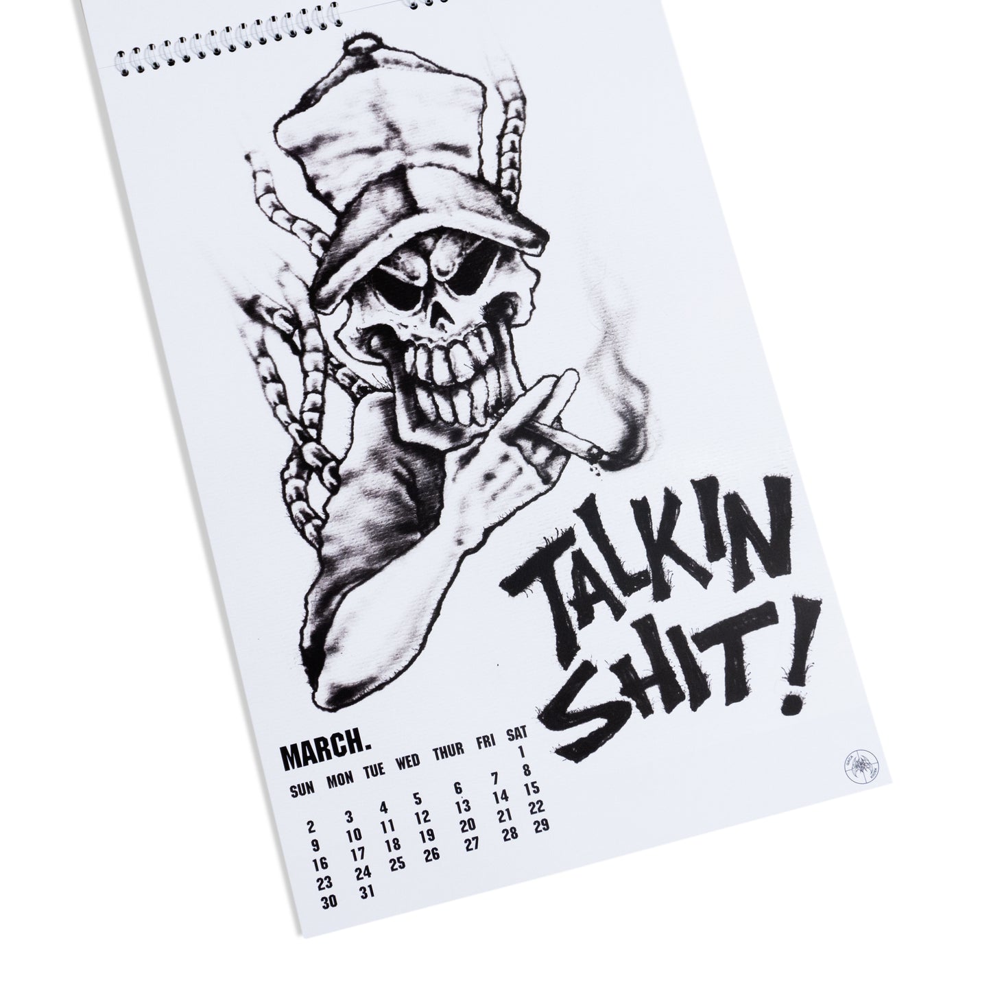 No Days Off Calendar 2025
