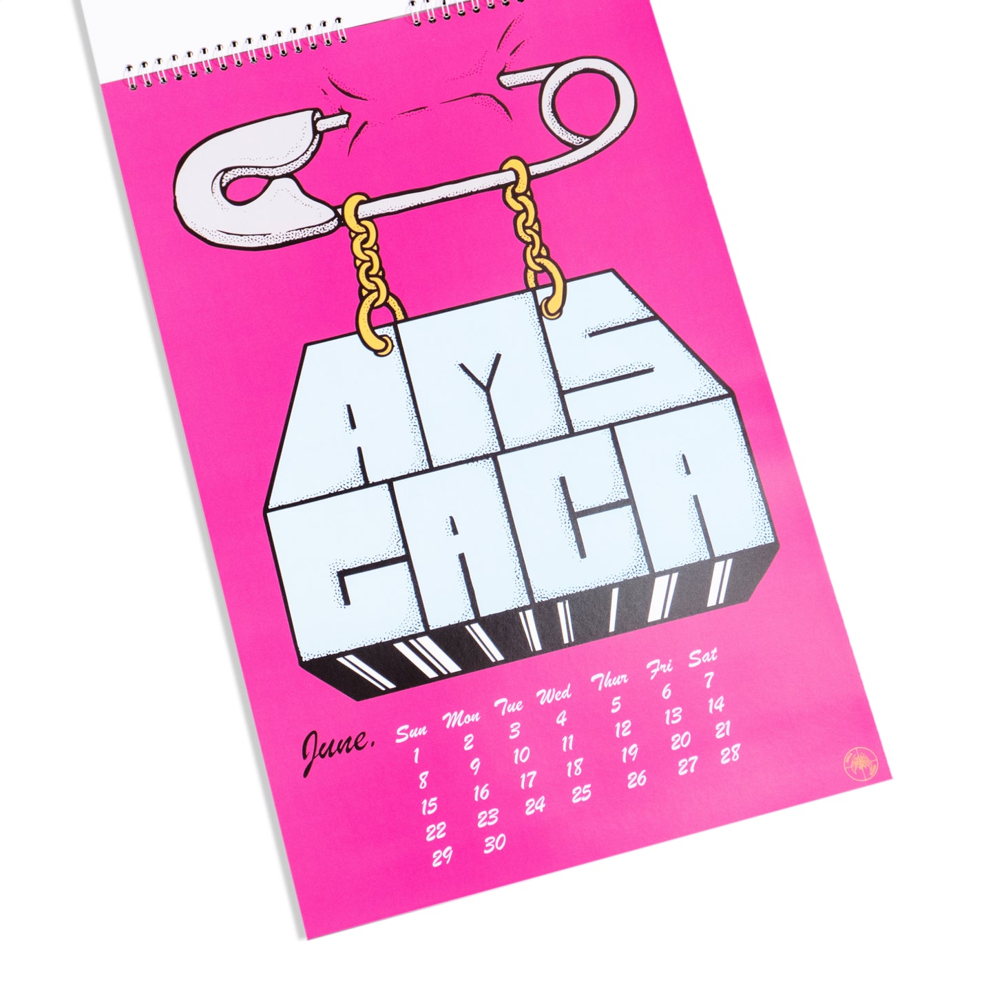 No Days Off Calendar 2025