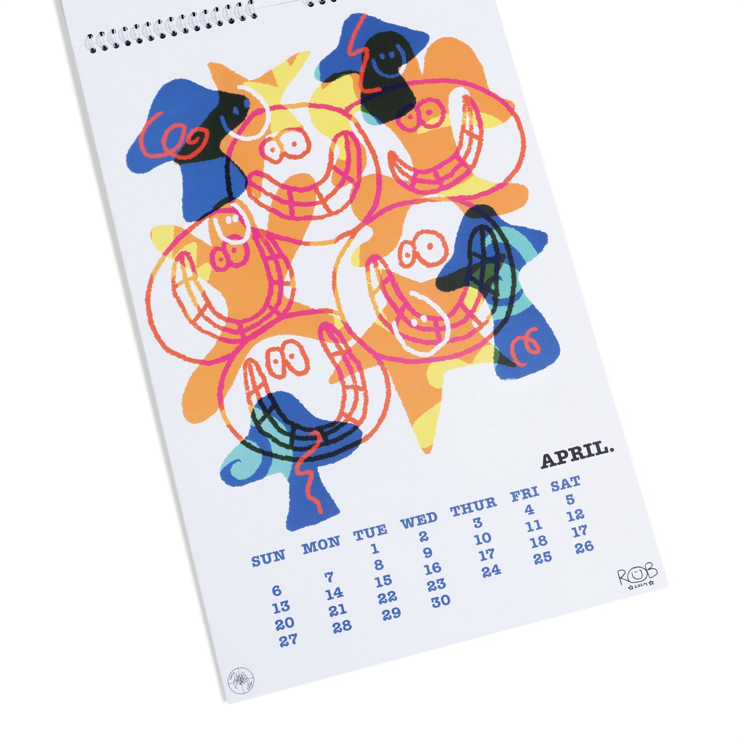 No Days Off Calendar 2025