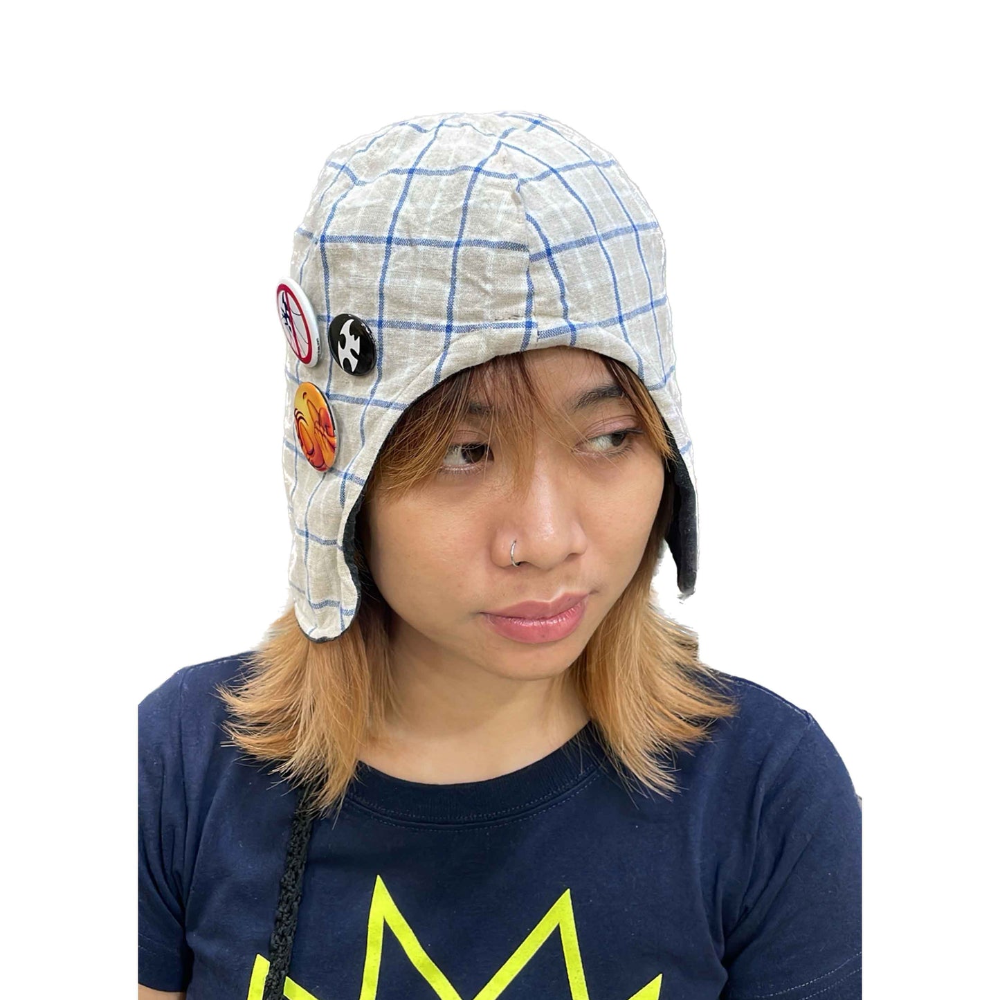 Plaids Flying Cap
