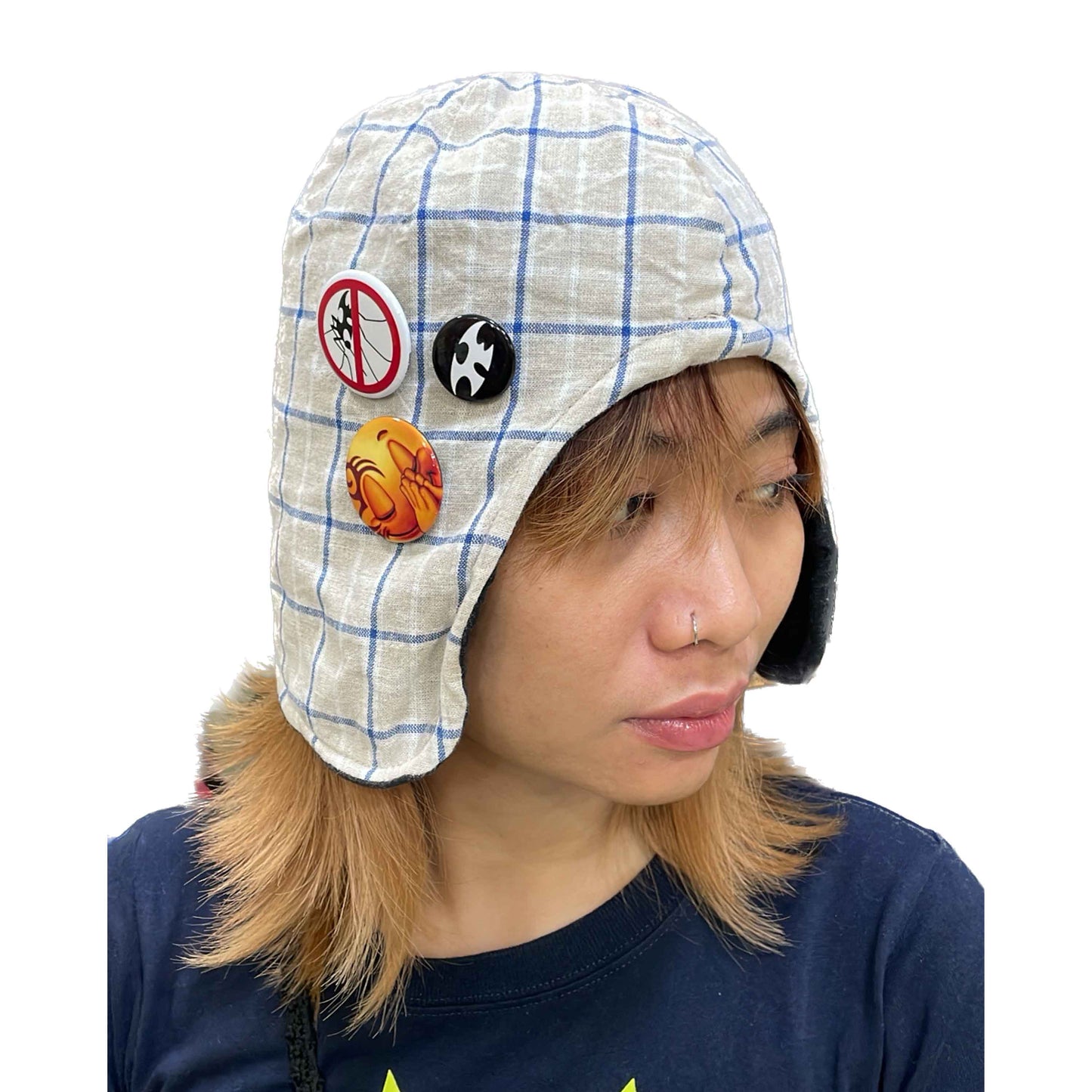 Plaids Flying Cap