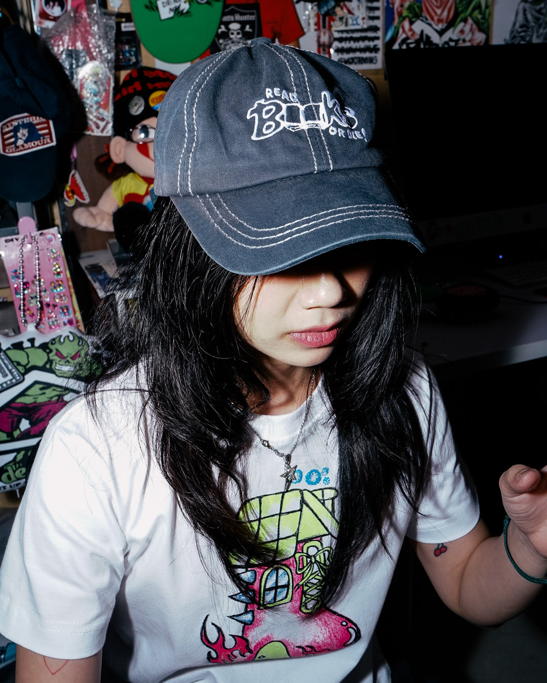 Read Books Or Die Cap