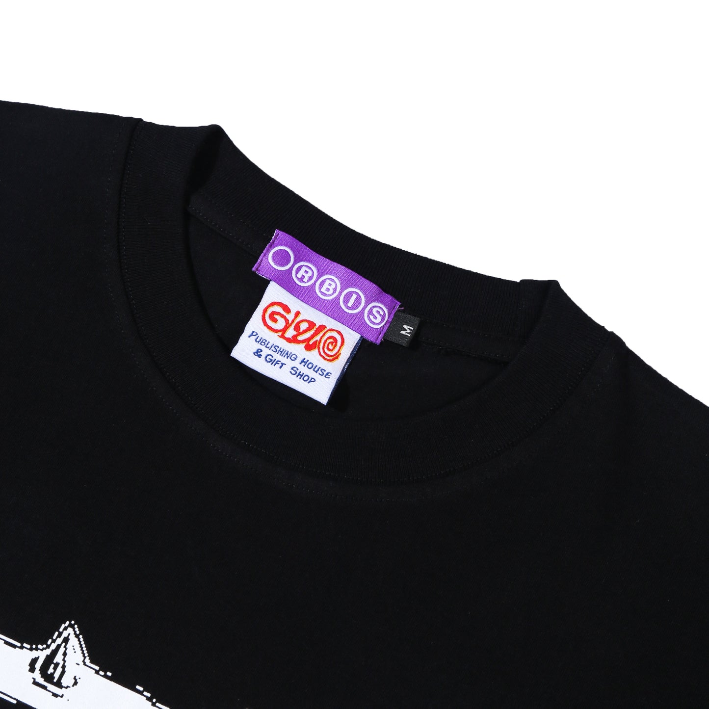 Glue x Orbis Logo T-Shirt (Black)