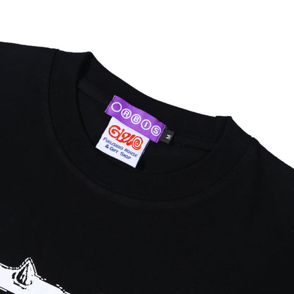 Glue x Orbis Logo T-Shirt (Black)