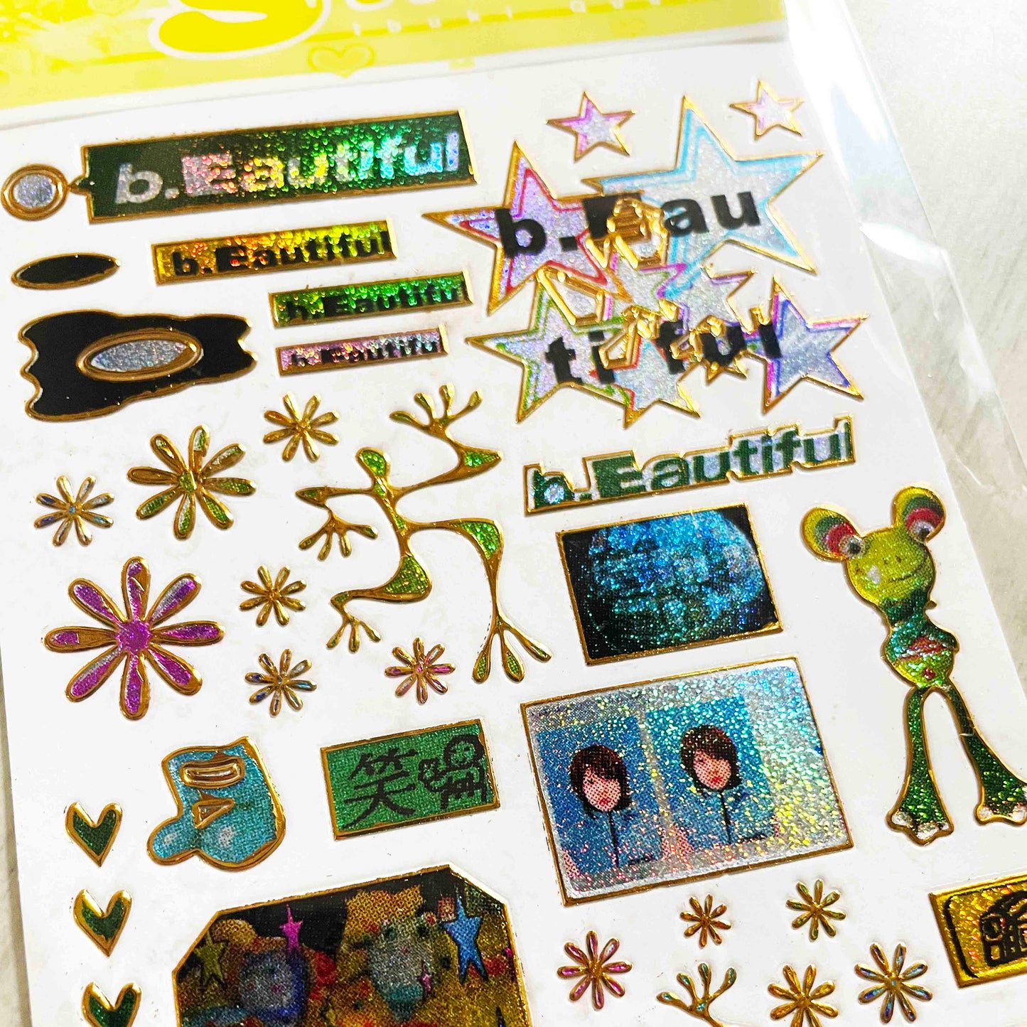b.Eautiful x Ibuki Sakai Sticker Sheet