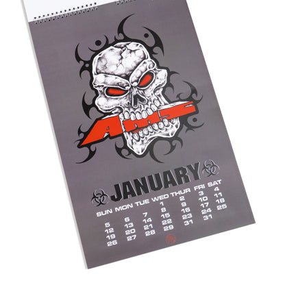 No Days Off Calendar 2025